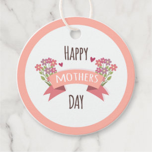 Feliz Día de la Madre Etiqueta de regalo - Diseño Geschenkanhänger