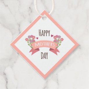 Feliz Día de la Madre Etiqueta de regalo - Diseño Geschenkanhänger