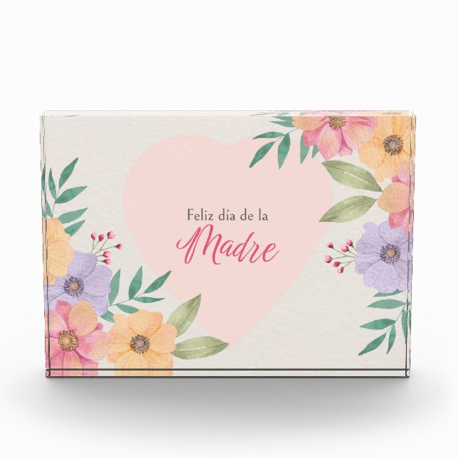 Feliz Dia De La Madre Fotoblock (Vorderseite)