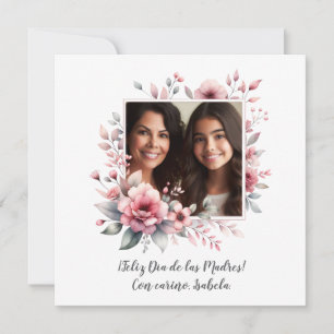 Feliz Día de las Madres Custom Foto Spanisch