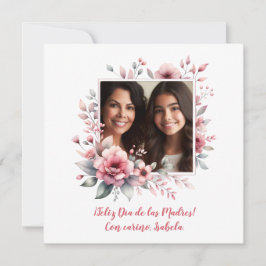 Feliz Día de las Madres Custom Foto Spanisch