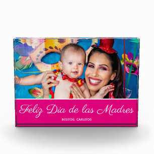 Feliz Dia de las Madres Foto Block