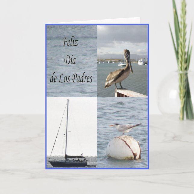 Feliz Dia de los padres Karte (Vorderseite)