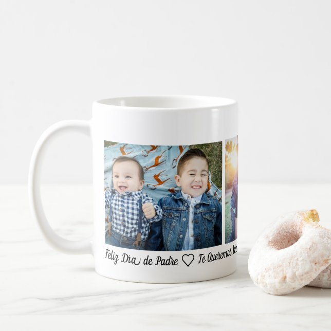 Feliz día de Padre Kaffeetasse (Mit Donut)