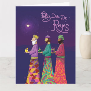 Feliz Día de Reyes / Happy Three Kings Day Karte