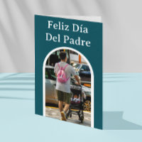 Feliz Dia Del Padre Spanischer Vatertag