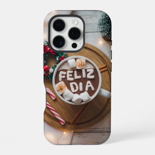 FELIZ DIA iPhone HÜLLE (Rückseite)