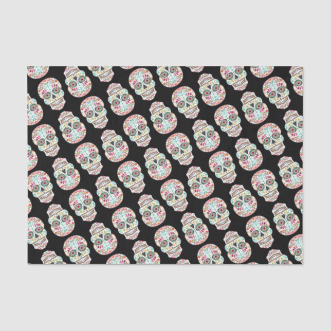 Feliz Muertos - festliches Seidenpapier (Vorderseite)
