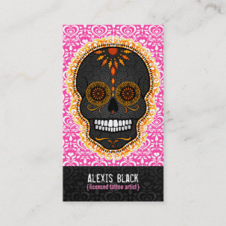 Feliz Muertos - kundenspezifische Visitenkarte