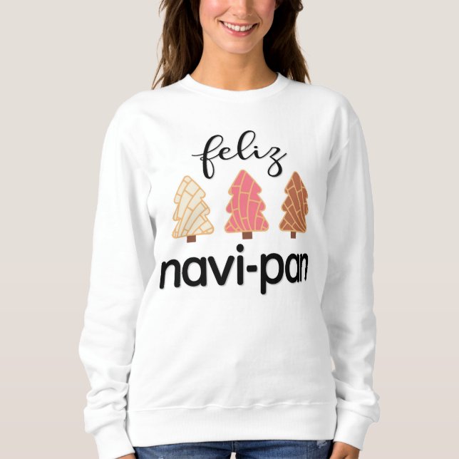 Feliz Navi-pan Christmas Sweatshirt (Vorderseite)
