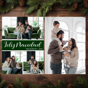 Feliz Navidad 4 Foto Ferienwohnungskarte Feiertagskarte