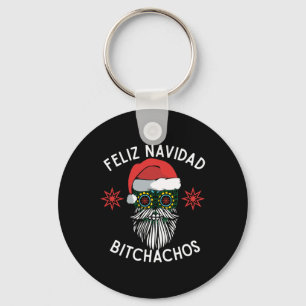 Feliz Navidad Achos Funny Spanish Frohe Weihnachte Schlüsselanhänger