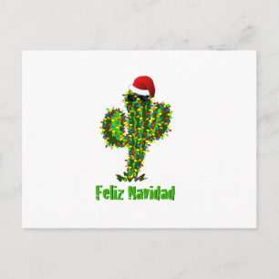 Feliz Navidad - Arizona Weihnachten Saguaro Lichte