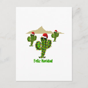 Feliz Navidad - Arizona Weihnachten Saguaro Lichte