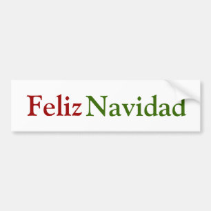 Feliz Navidad Autoaufkleber