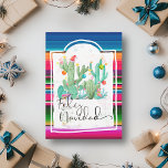 Feliz Navidad Cactus Christmas Spanish Feiertagskarte<br><div class="desc">Dieses Design kann durch Auswahl der Option Design bearbeiten personalisiert werden. Sie können auch auf andere Gegenstände übertragen. Kontaktieren Sie mich unter colorflowcreations@gmail.com oder nutzen Sie die Chat-Option oben auf der Seite, wenn Sie dieses Design auf einem anderen Produkt haben möchten oder Hilfe bei diesem Design benötigen. Sehen Sie mehr...</div>