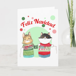 Feliz Navidad Card Feiertagskarte