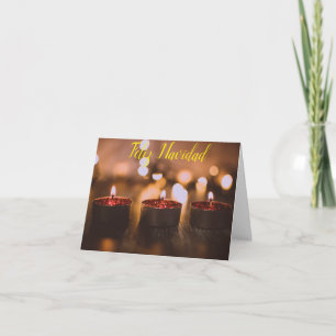 Feliz Navidad Christmas Karte