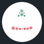 Feliz Navidad Christmas Tree Mexikanischer Wellnes Runder Aufkleber<br><div class="desc">Feliz Navidad Christmas Tree Mexikanischer Wellness-Center</div>