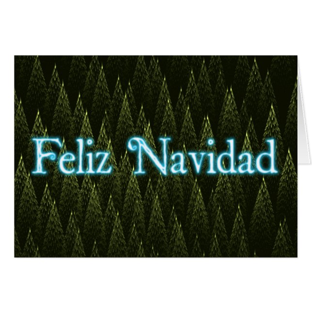 Feliz Navidad - Conifers (Vorderseite (Horizontal))