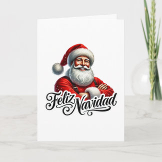 Feliz Navidad Feiertagskarte