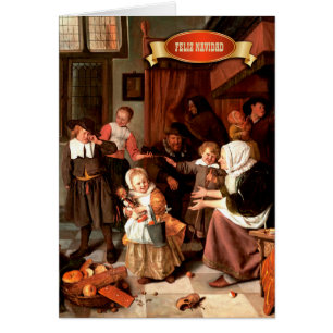 Feliz Navidad. Fine Art Spanish Weihnachtskarten