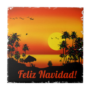feliz Navidad Fliese