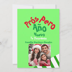 Feliz Navidad Foto Spanische Weihnachtsfeiertage Einladung