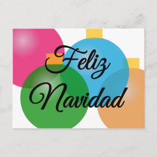 Feliz Navidad - frohe Weihnachten - Postkarte