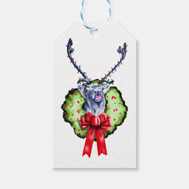 Feliz Navidad Geschenkanhänger (Vorderseite)