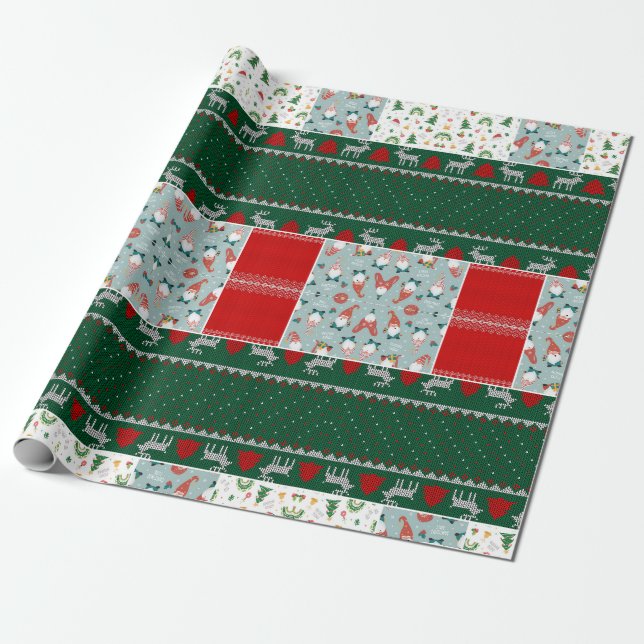 Feliz navidad geschenkpapier (Ungerollt)