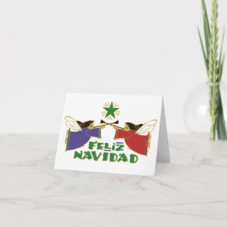 Feliz Navidad Grußkarte Feiertagskarte