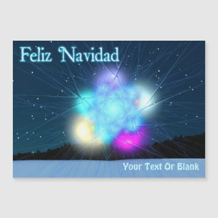 Feliz Navidad - Jack Frost Magnetkarte