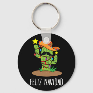 Feliz Navidad Kaktus - Mexikanischer Baum Weihnach Schlüsselanhänger
