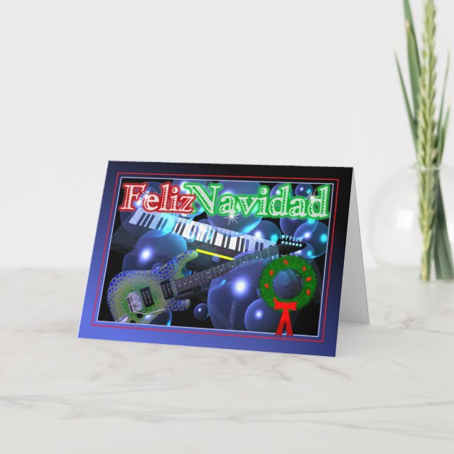 Feliz Navidad Karte durch valxart (Vorderseite)