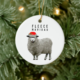 Feliz Navidad Keramikornament