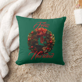 "Feliz Navidad" Kissenhülle Kissen