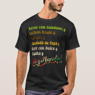 Feliz Navidad Lieblingsessen T-Shirt
