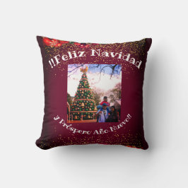 Feliz Navidad Moderner Glitzer Weihnachten Kissen