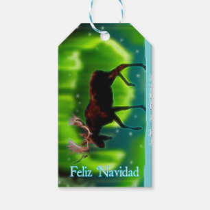 Feliz Navidad - Nordlichtmoose Geschenkanhänger