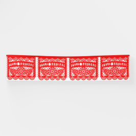 Feliz Navidad Papel Picado Banner