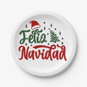 Feliz Navidad Paper Tellers Pappteller