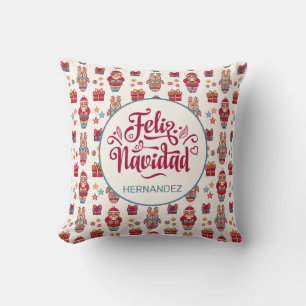 Feliz Navidad Personalisiert Kissen