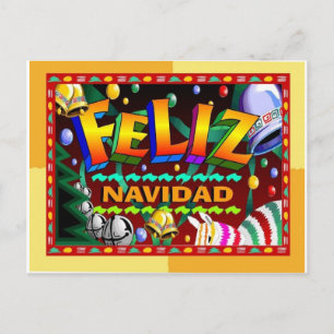 Feliz navidad Postkarten