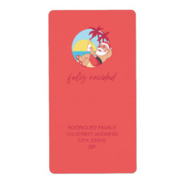 Feliz Navidad Santa Rücksendeadresse