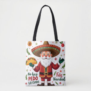 Feliz Navidad Santa with Taco Mexican Christmas