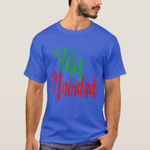 Feliz Navidad Spanisch Frohe Weihnachten 2021 Funn T-Shirt
