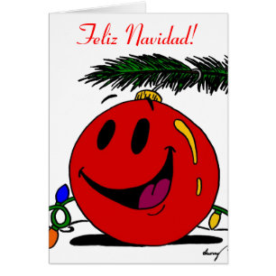 Feliz Navidad Spanische Weihnachtskarte