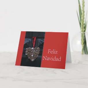 Feliz Navidad Spanische Weihnachtskarte Feiertagskarte