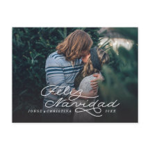 Feliz Navidad, spanische Weihnachtskarte,